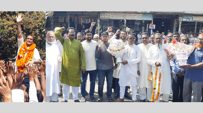 গোয়ালন্দ মোড়ে বিএনপি’র নেতাকর্মীদের ভালোবাসায় সিক্ত সংস্কৃতি প্রতিমন্ত্রী খৈয়ম